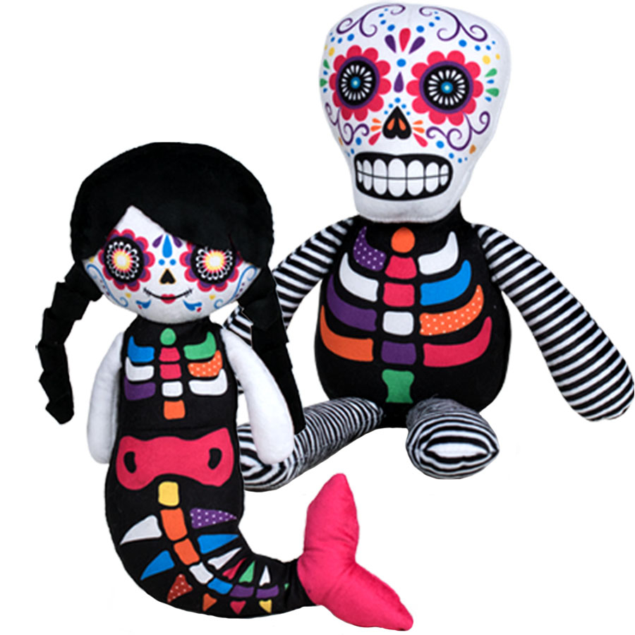 Play by Play-Set 2 jucarii din plus Mermaid 32 cm & Boy 26 cm, Katrina Gang [5]