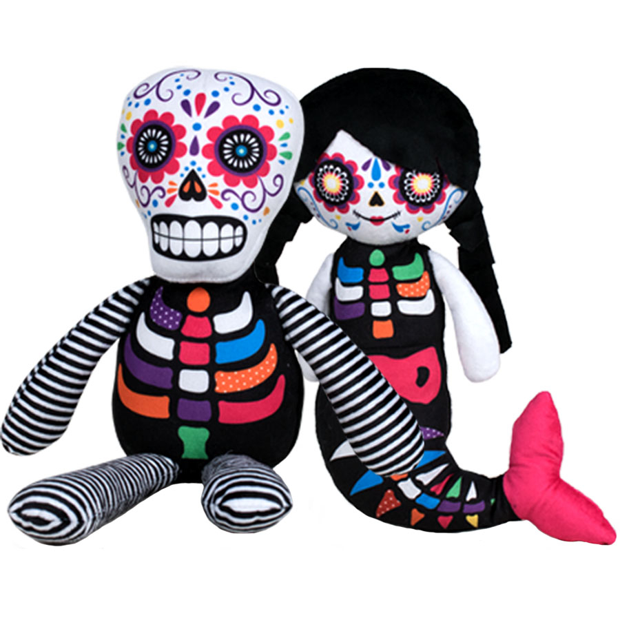 Play by Play-Set 2 jucarii din plus Mermaid 32 cm & Boy 26 cm, Katrina Gang [4]