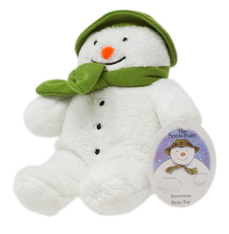 Set 2 jucarii din plus Snowman 16 cm & Snowdog 15 cm, Snowman [2]