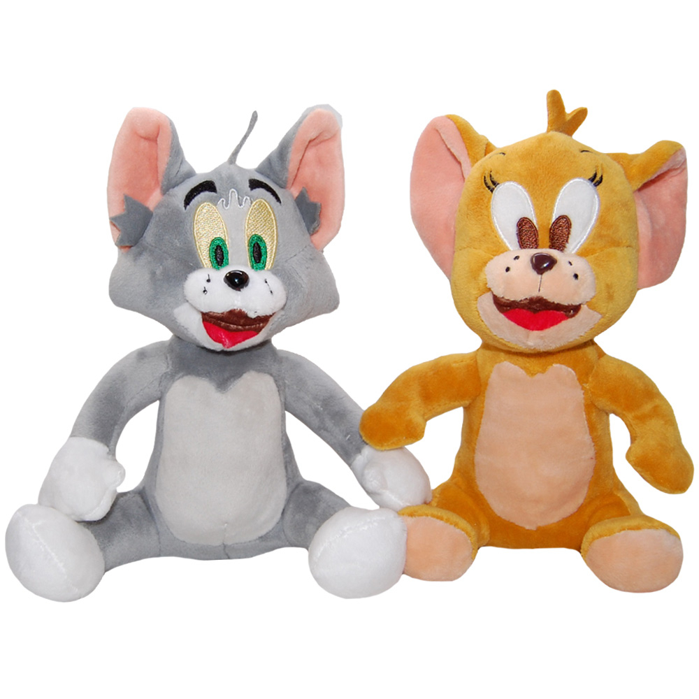 Play by Play-Set 2 jucarii din plus Tom & Jerry, 18 cm [1]