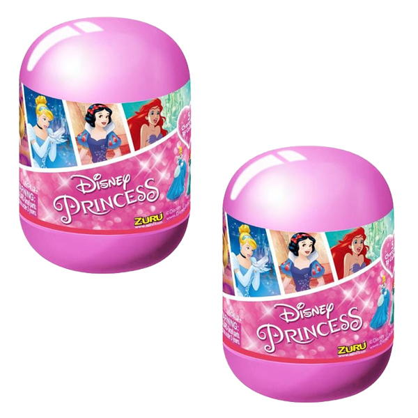 Play by Play-Set 2 mini- figurine surpriza in capsula de plastic, Disney Princess [1]