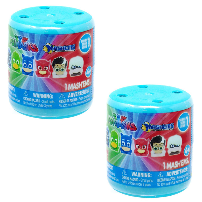 Play by Play-Set 2 mini- figurine surpriza in capsula de plastic, PJ Masks [1]