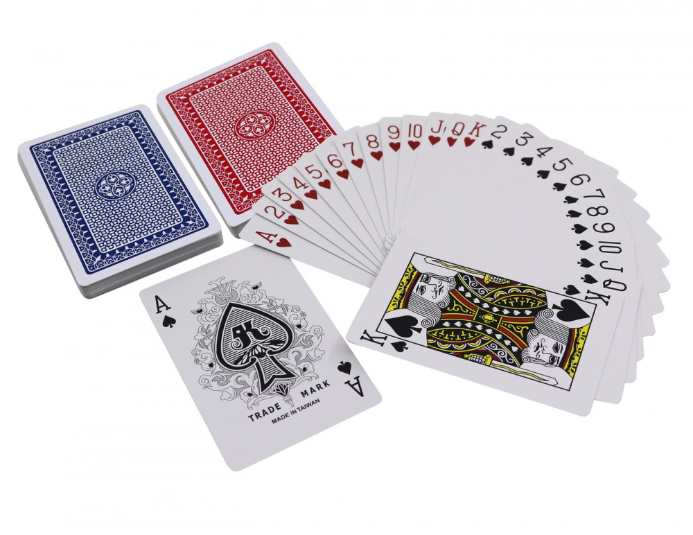 Set 2 Pachete Carti Royal Canasta Poker Din Plastic [3]