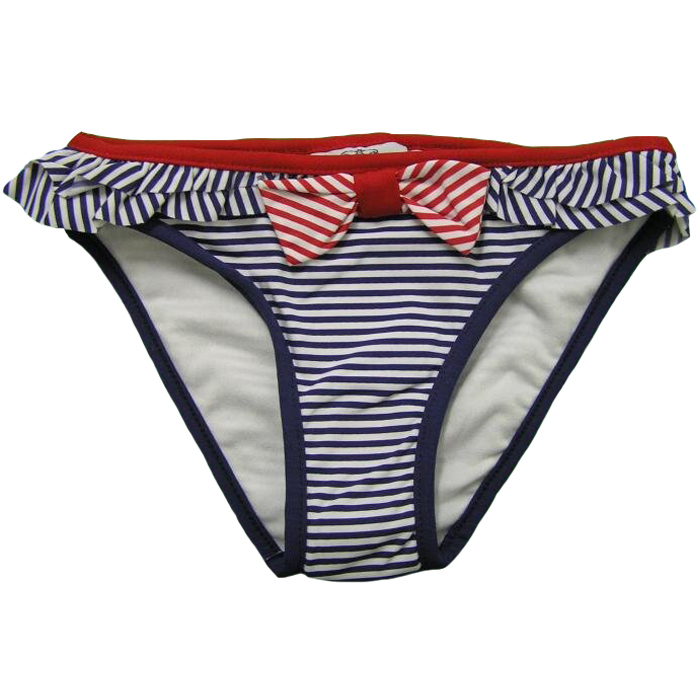 Set 2 slipuri de baie Bleumarin/Alb/Rosu (3663), 2 ani, 92 cm [2]