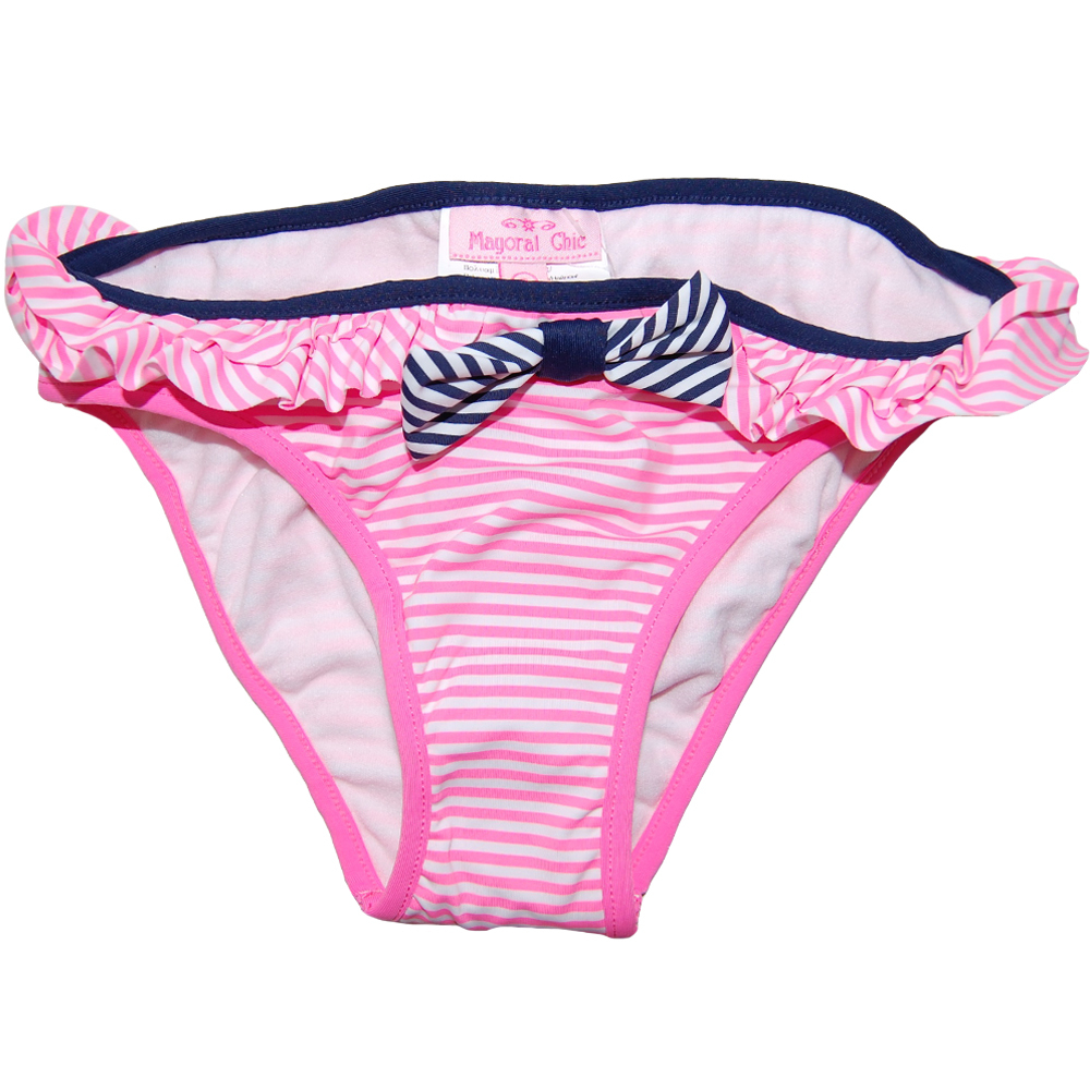 Set 2 slipuri de baie Roz/Alb/Bleumarin (3663), 7 ani, 122 cm [3]