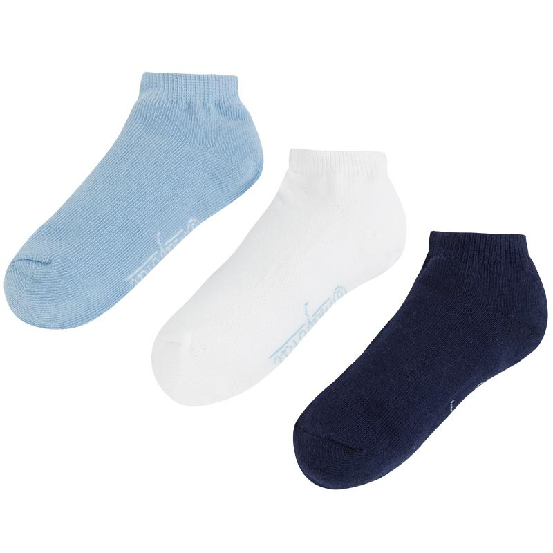 Mayoral-Set 3 perechi sosete, Bleu/Alb/Bleumarin (10778), Mayoral, 40-42 [1]