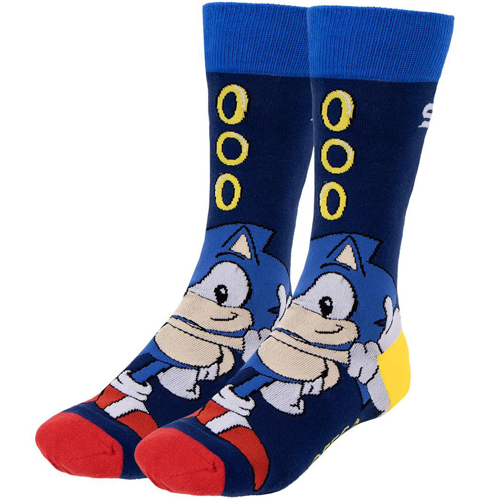 Set 3 perechi sosete Sonic, 35/41 [3]