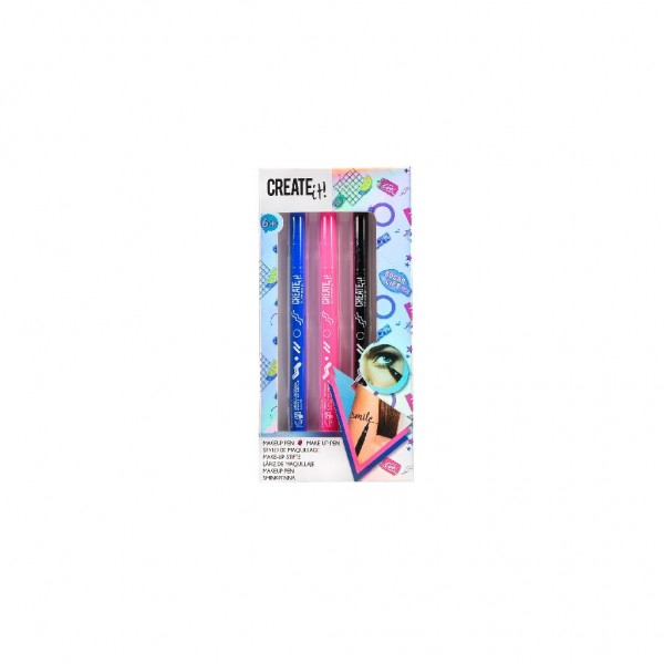 Set 3 tusuri de ochi Poptastic Create It pentru fetite [2]