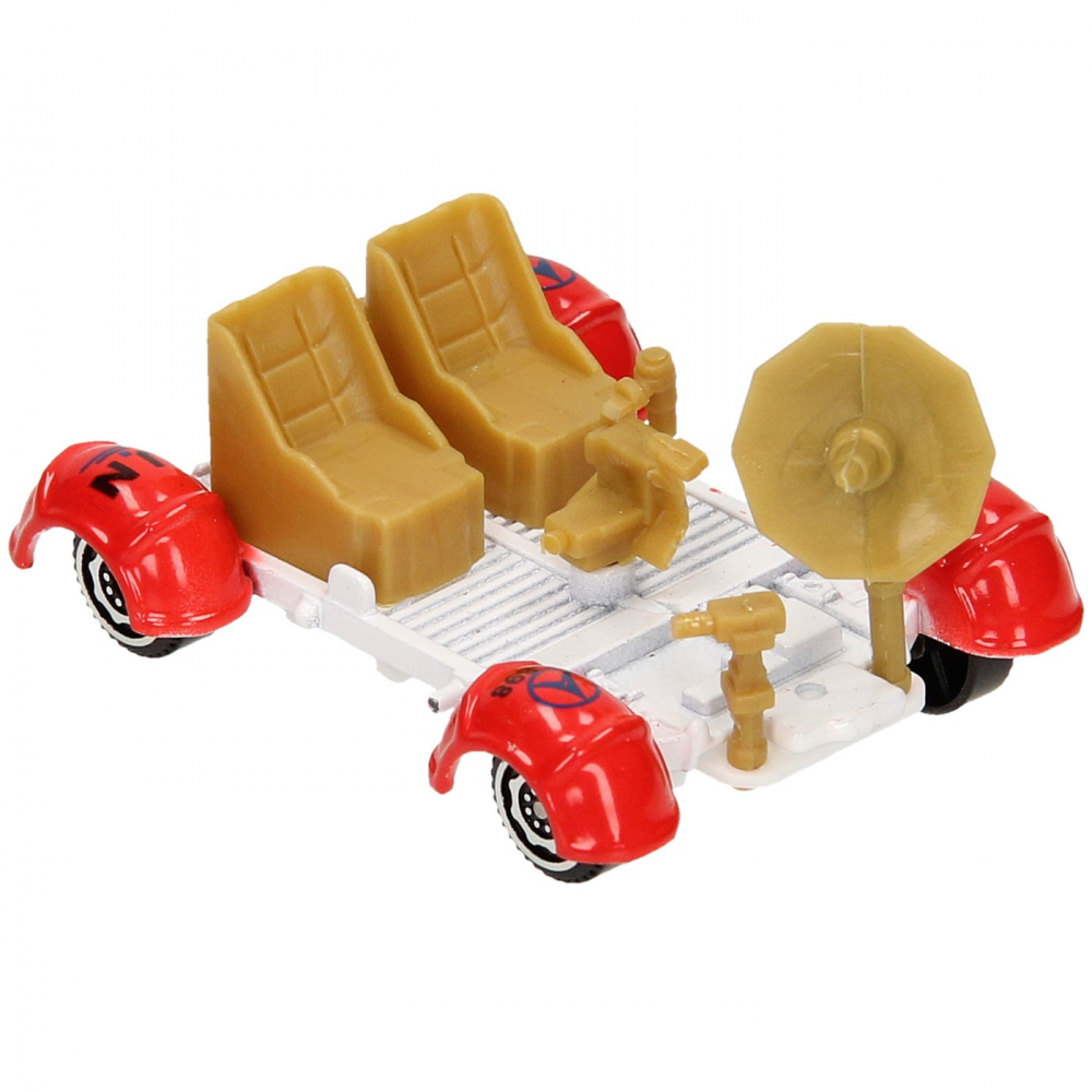 Set 4 figurine din metal/plastic - Vehicule spatiale [3]