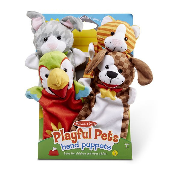 Melissa & Doug Set 4 papusi de mana Animale de companie Mellisa and Doug [6]