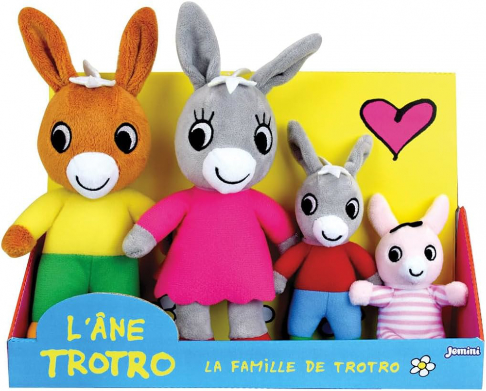 Jemini-Set 4 Plusuri Jemini Familia Magarusilor Trotro [6]