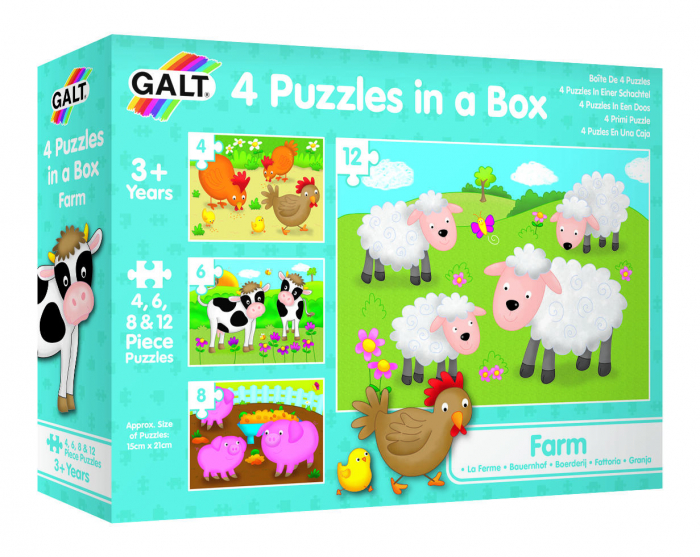 Galt-Set-4-puzzle-uri-Animale-de-la-ferma-12-piese [3]