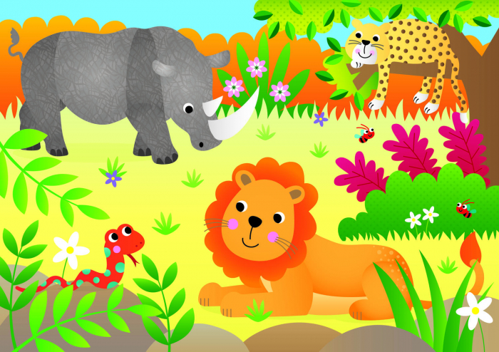 Galt-Set-4-puzzle-uri-Jungla-24-piese [8]