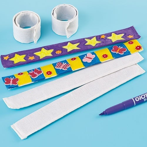 Baker Ross Set 5 bratari de decorat Snap-On [4]