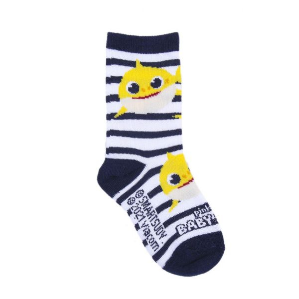 Set 5 perechi sosete Baby Shark, marimea 17/18 [5]