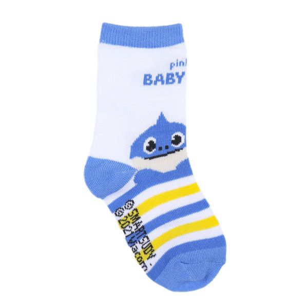 Set 5 perechi sosete Baby Shark, marimea 17/18 [3]