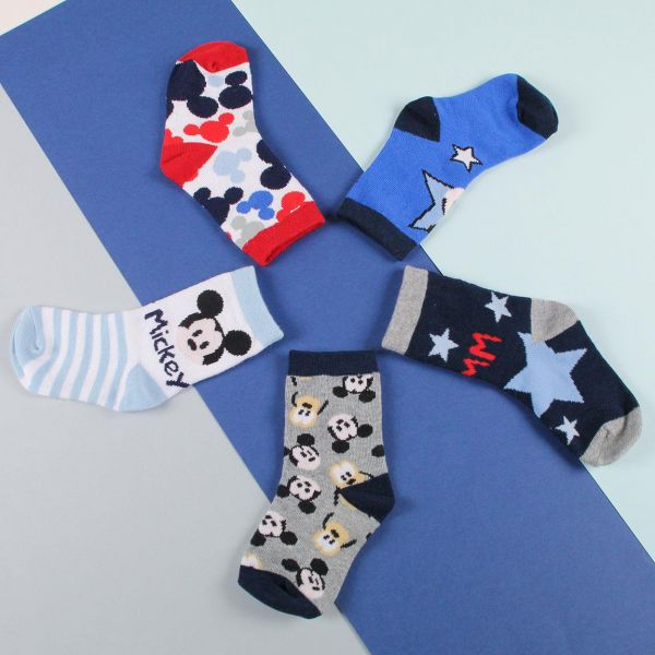 Cerda-Set 5 perechi sosete Mickey Mouse, marimea 17/18 [8]