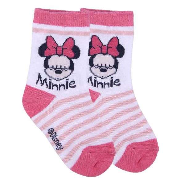 Set 5 perechi sosete Minnie Mouse, marimea 17/18 [5]