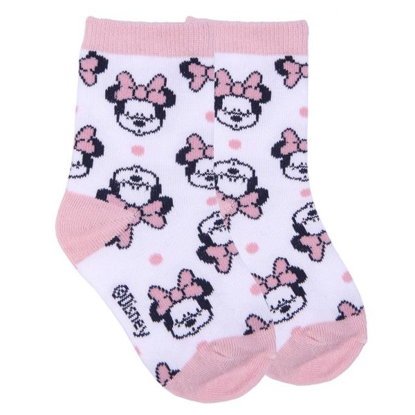 Set 5 perechi sosete Minnie Mouse, marimea 19/20 [8]
