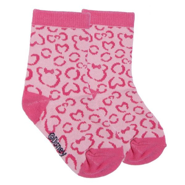 Set 5 perechi sosete Minnie Mouse, marimea 19/20 [3]