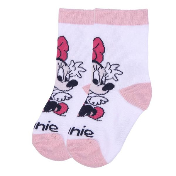 Set 5 perechi sosete Minnie Mouse, marimea 19/20 [6]