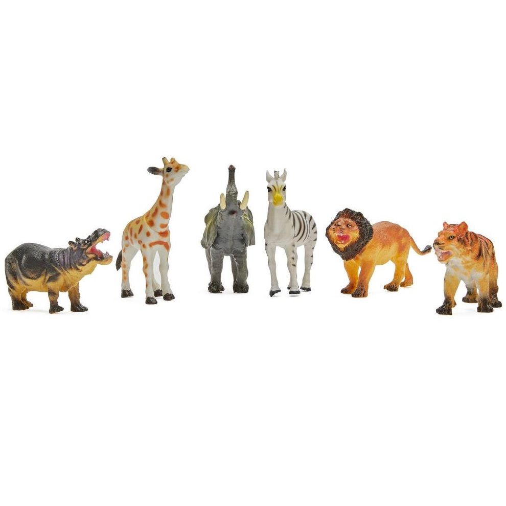 UP Int'l-Set 6 figurine din cauciuc - Animale salbatice [4]