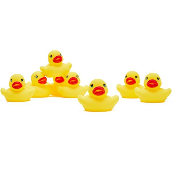 UP Int'l-Set 8 ratuste din cauciuc pentru baie, 5.5x5.5x4 cm [2]