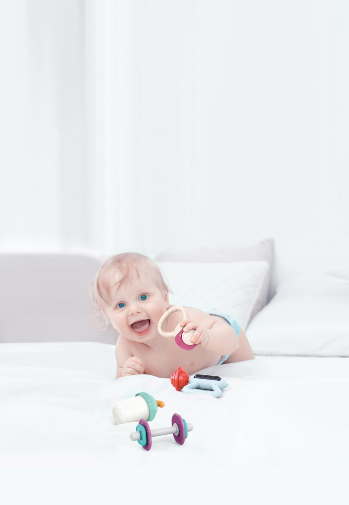 Jucarii Bebe-Set 9 Jucarii Gingivale Sport [4]