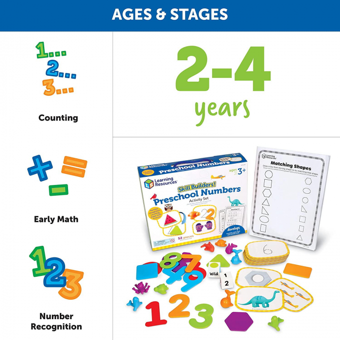 Learning Resources Set activitati educative - Invat sa numar [4]