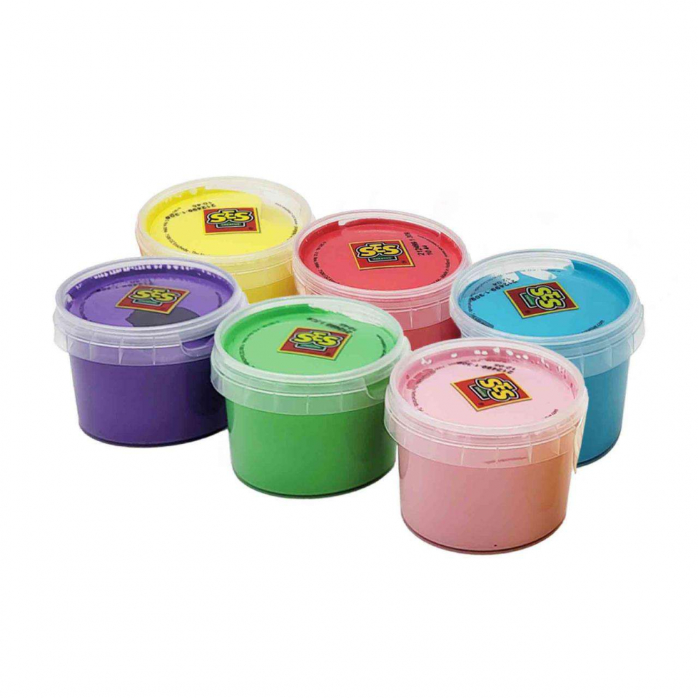 SES Creative-Set Acuarele De Pictat Cu Degetul 6 Culori [2]