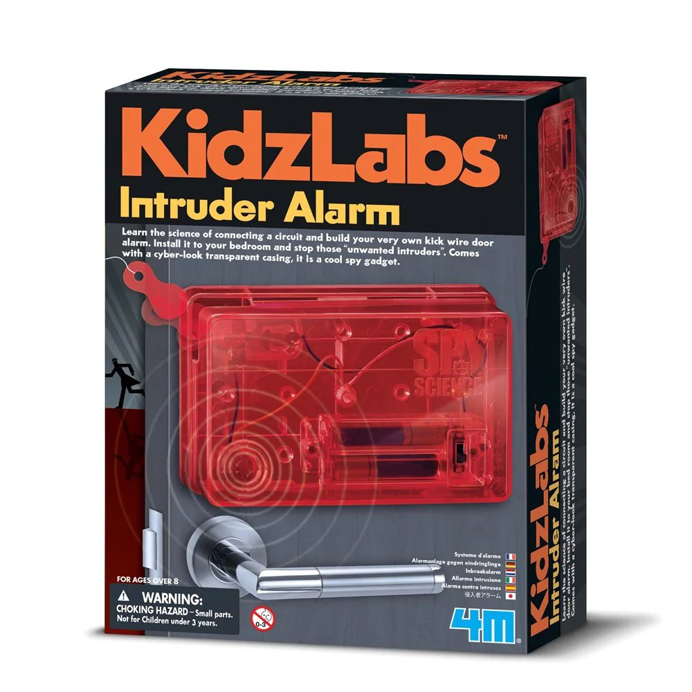 Set Alarma electrica antiefractie - Kit educativ KidzLabs + 8 ani [1]