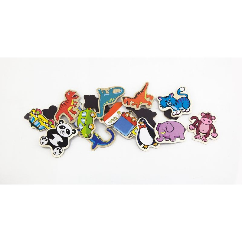 Viga-Set animale din lemn magnetice [3]