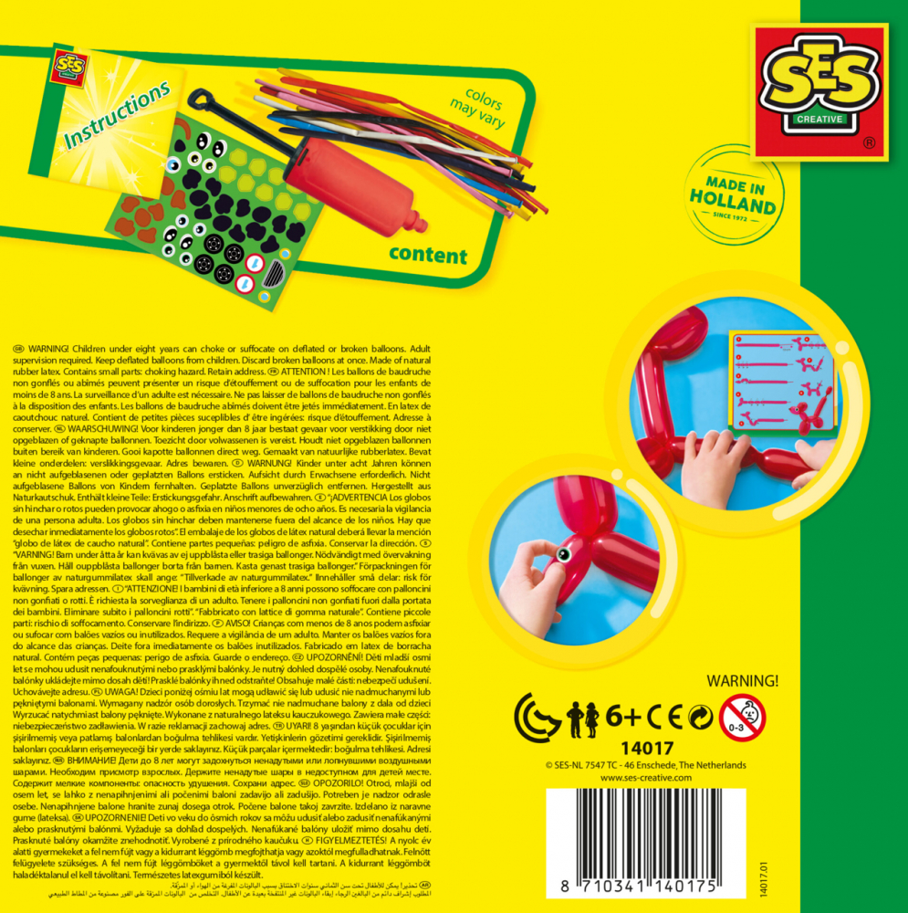 Set Baloane Pentru Modelat - Twisting [2]