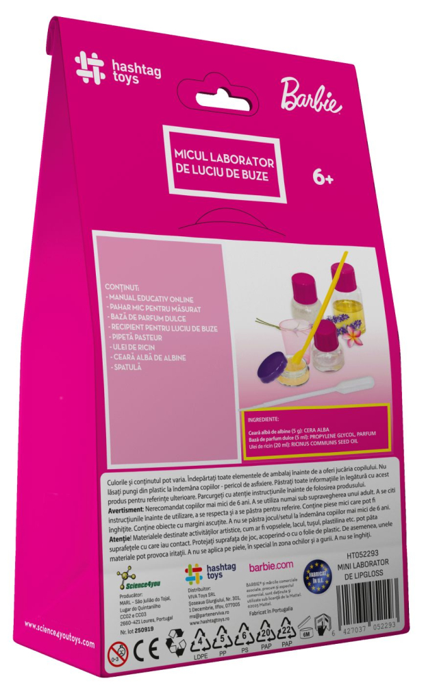 Hashtag Toys-Set Barbie Micul Laborator De Luciu De Buze  [3]