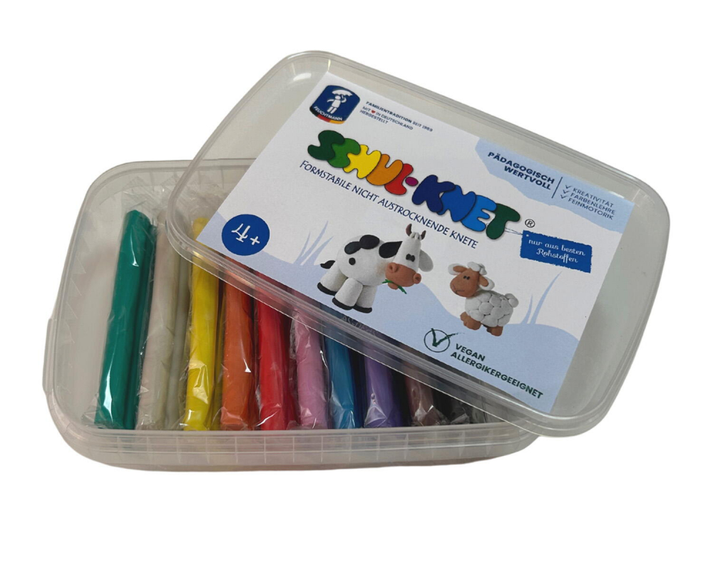 FEUCHTMANN-Set batoane plastilina - 10 culori [1]