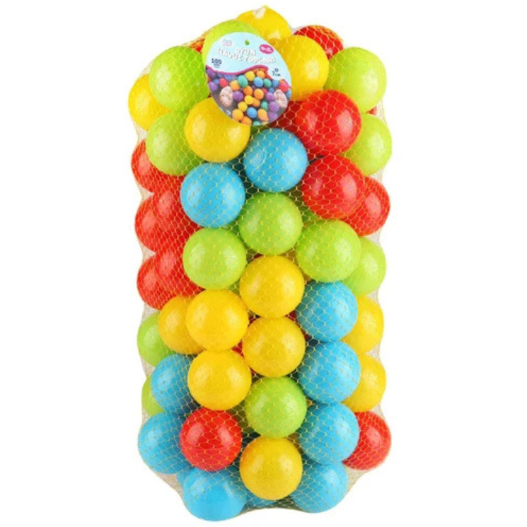 Set bile multicolore 100 buc - 7cm [1]