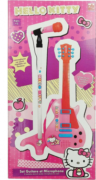 Reig Musicales-Set chitara si microfon roz Hello Kitty [3]
