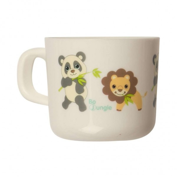 Set-cina-pentru-bebelusi-Panda-si-Leu-in-forma-de-inima-Bo-Jungle-BO-Jungle [1]