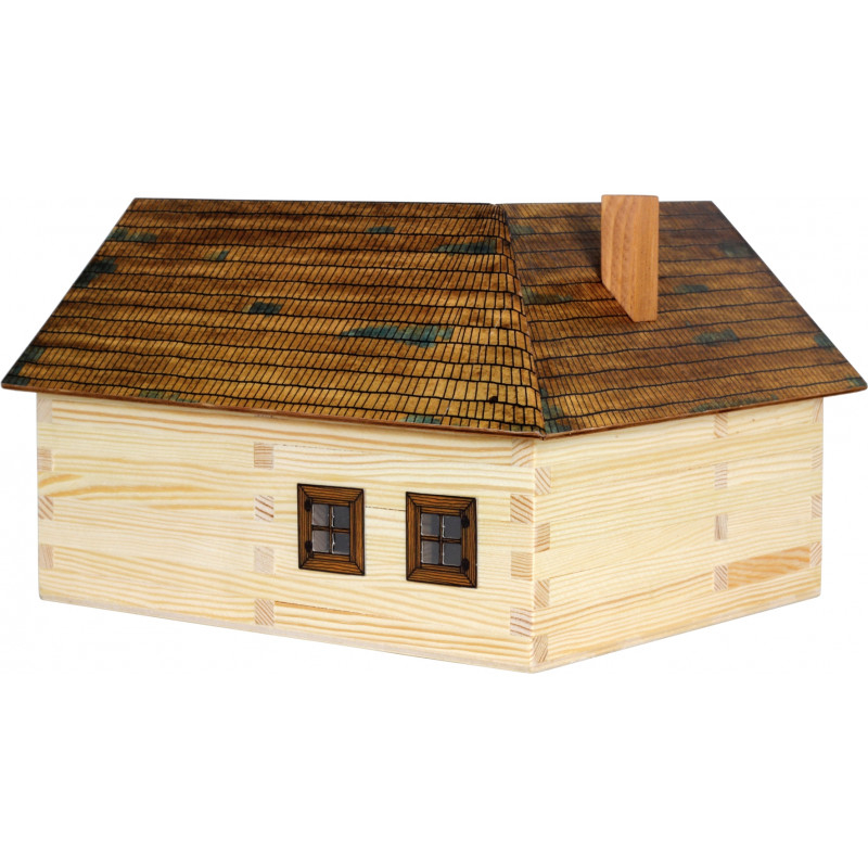 Walachia-Set constructie arhitectura Casuta ideala, 154 piese din lemn, Walachia [3]
