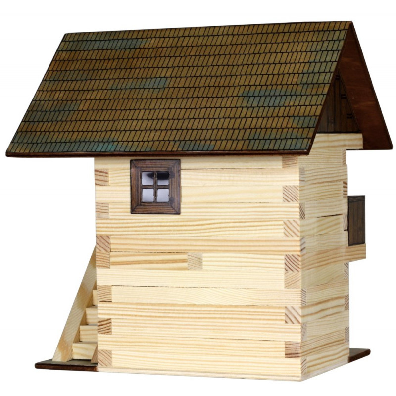 Set constructie arhitectura Granar, 126 piese din lemn, Walachia [2]