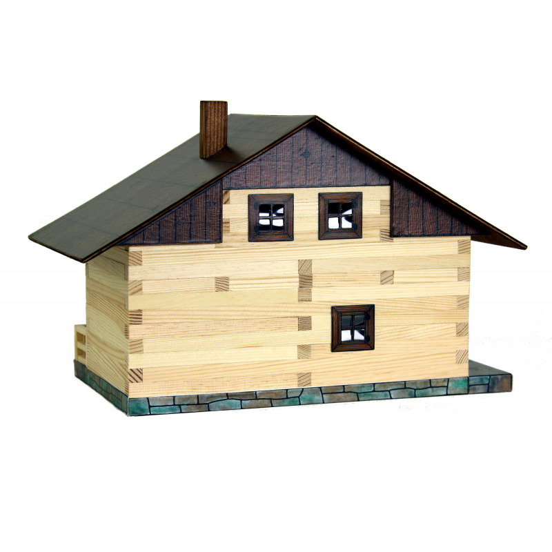 Walachia-Set constructie arhitectura Pensiune alpina, 195 piese din lemn, Walachia [3]
