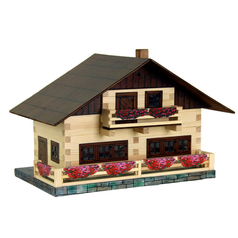 Walachia-Set constructie arhitectura Pensiune alpina, 195 piese din lemn, Walachia [4]