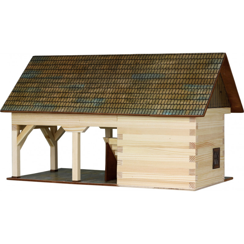 Set constructie arhitectura Sopron, 131 piese din lemn, Walachia [3]