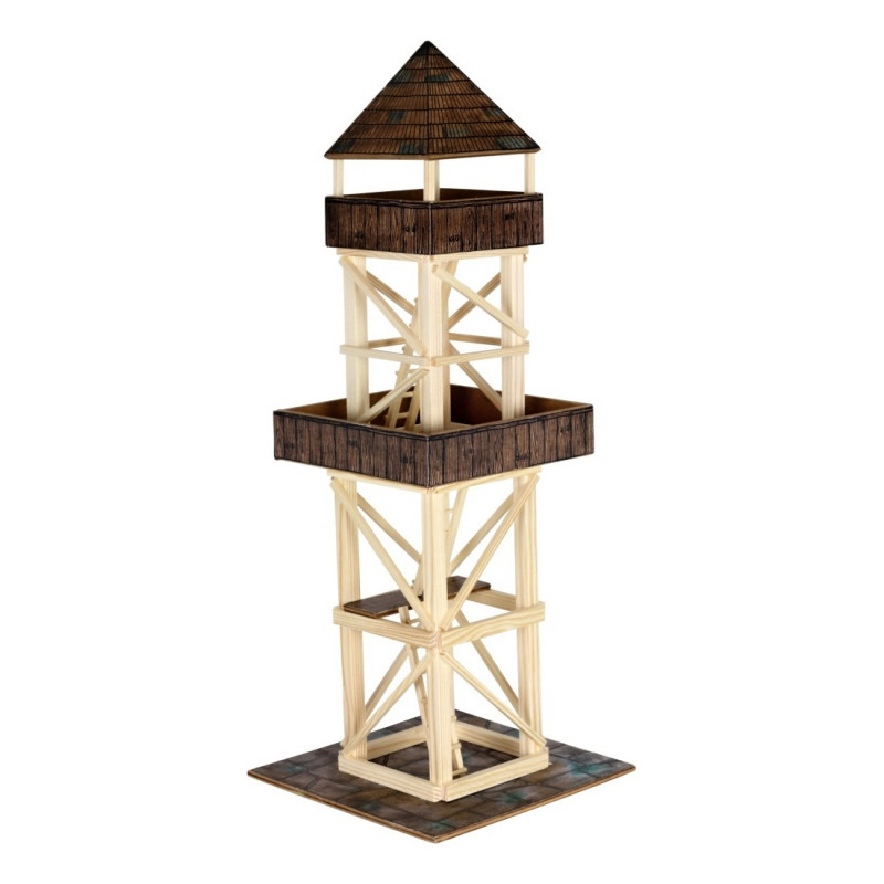 Walachia-Set constructie arhitectura Turn de observatie, 124 piese din lemn, Walachia [3]