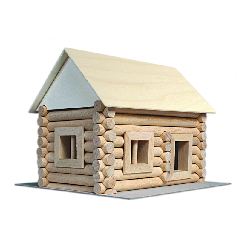 Walachia-Set constructie arhitectura Vario, 72 piese din lemn, Walachia [9]