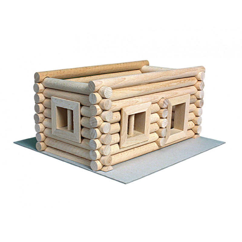 Walachia-Set constructie arhitectura Vario, 72 piese din lemn, Walachia [5]