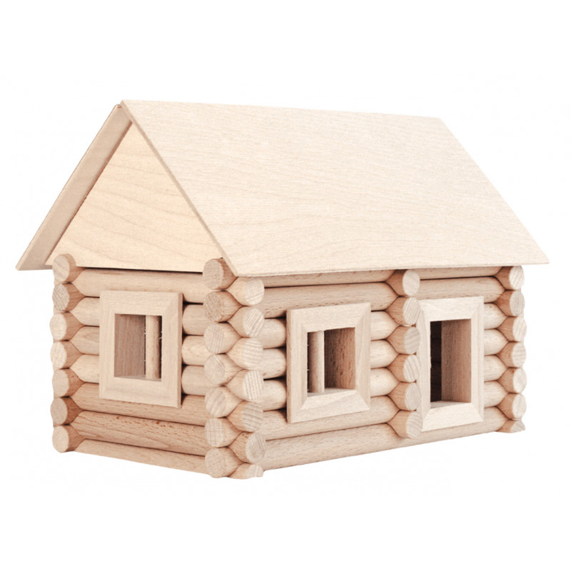 Walachia-Set constructie arhitectura Vario, 72 piese din lemn, Walachia [8]