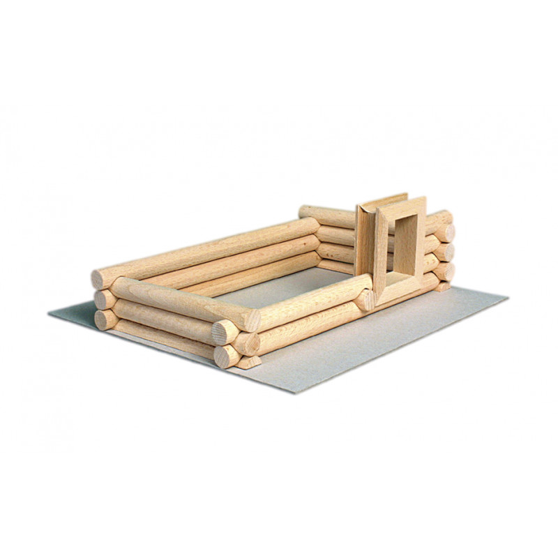 Walachia-Set constructie arhitectura Vario, 72 piese din lemn, Walachia [2]