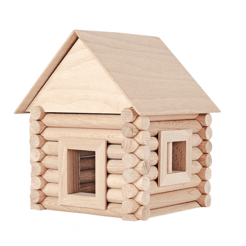 Walachia-Set constructie arhitectura Vario, 72 piese din lemn, Walachia [13]