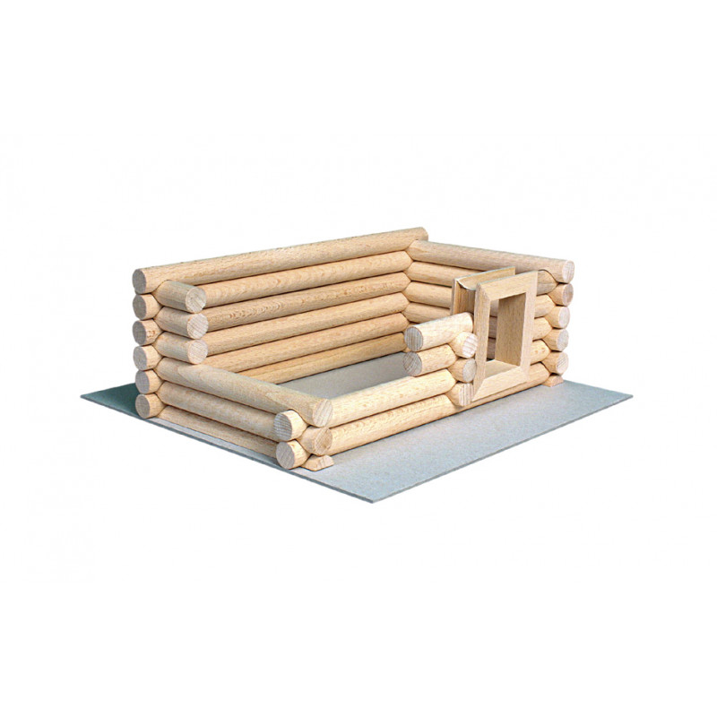 Walachia-Set constructie arhitectura Vario, 72 piese din lemn, Walachia [3]